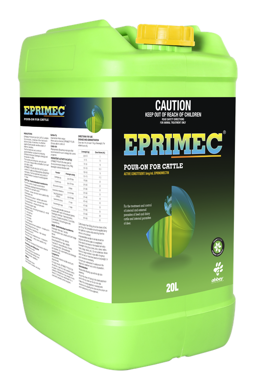 EPRIMEC® Pour On for Cattle