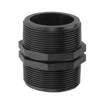 Nipple Threaded PP 1"-1"