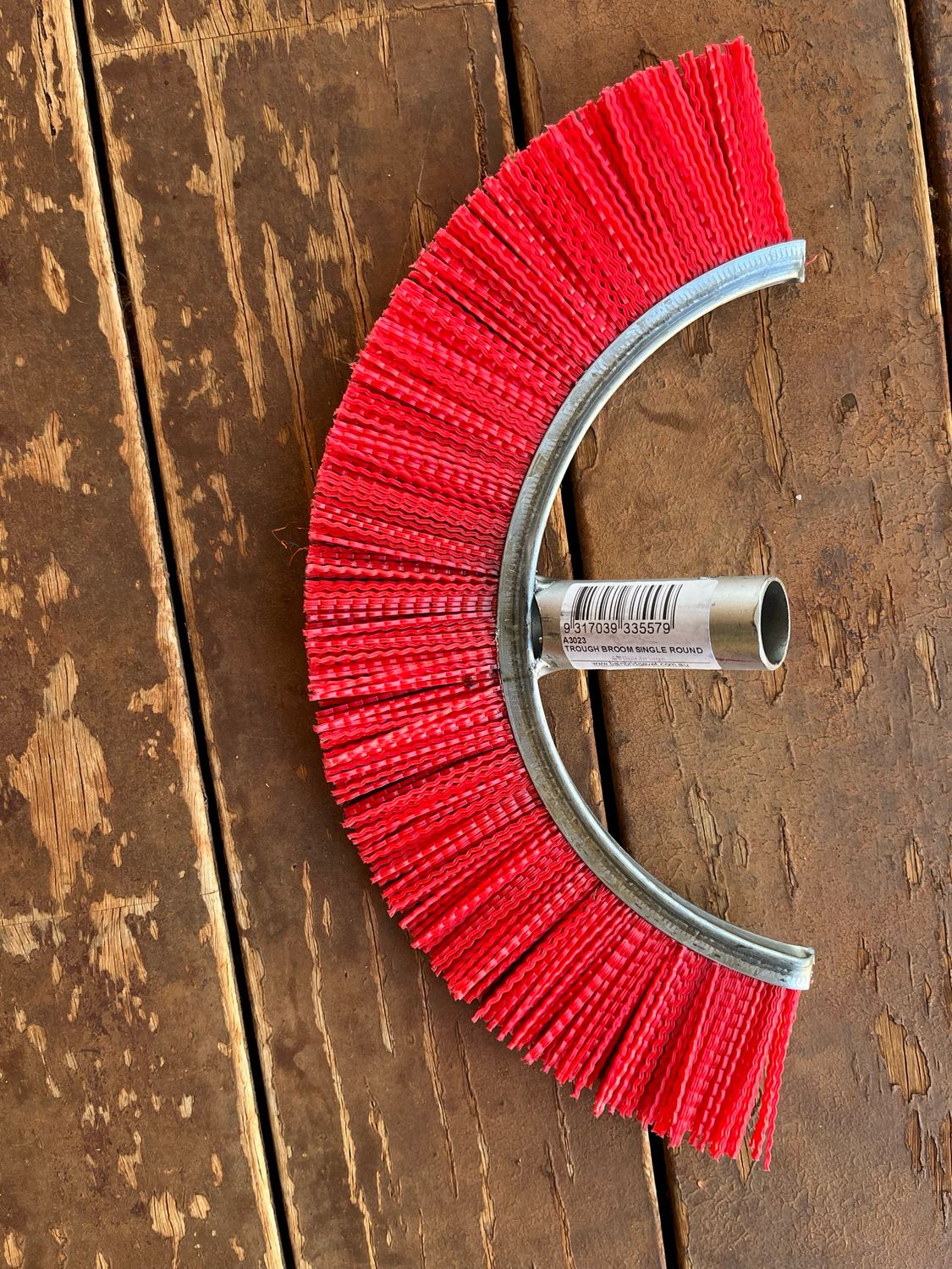 Trough Broom Round Single