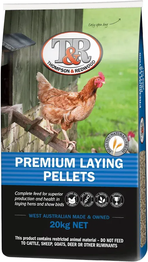T &amp; R PREMIUM LAYING PELLETS
