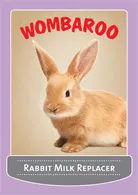 WOMBAROO RABBIT MILK REPLACER 180G