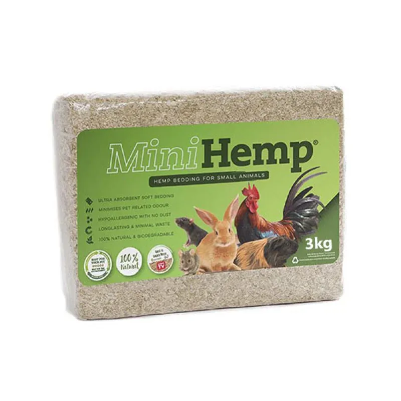 MINI HEMP BEDDING 3KG