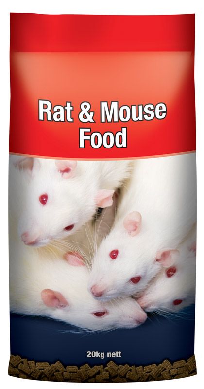 LAUCKE MILLS RAT &amp; MOUSE FOOD 20KG