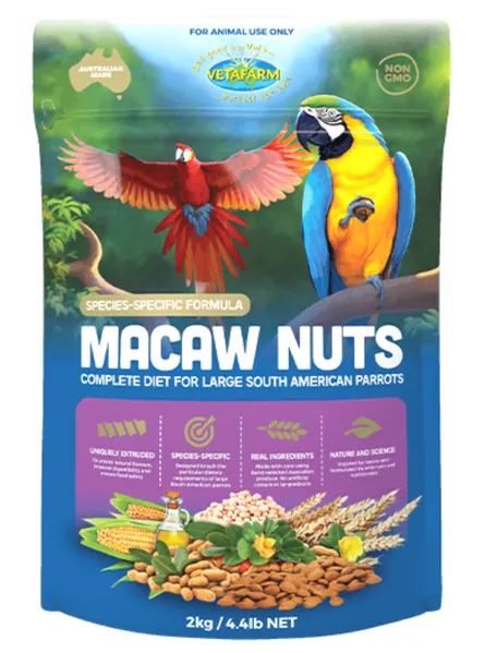 VETAFARM MACAW NUTS 2KG