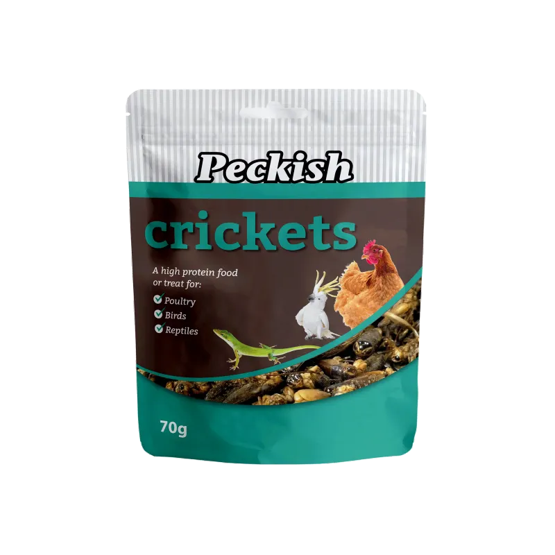 PECKISH DRIED CRICKETS 70G
