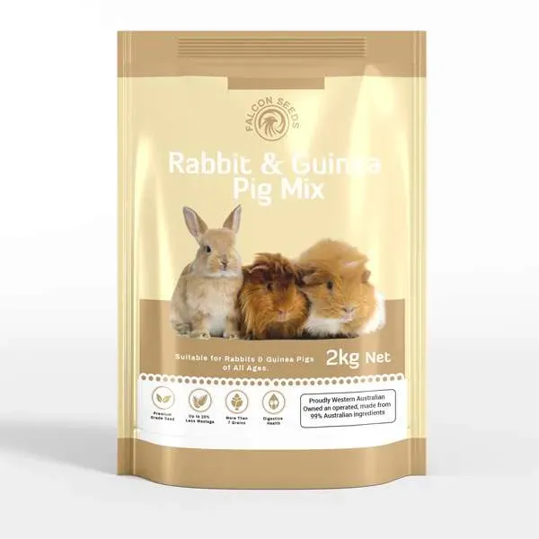 FALCON SEEDS SMALL ANIMAL RABBIT GUINEA PIG MIX  2KG