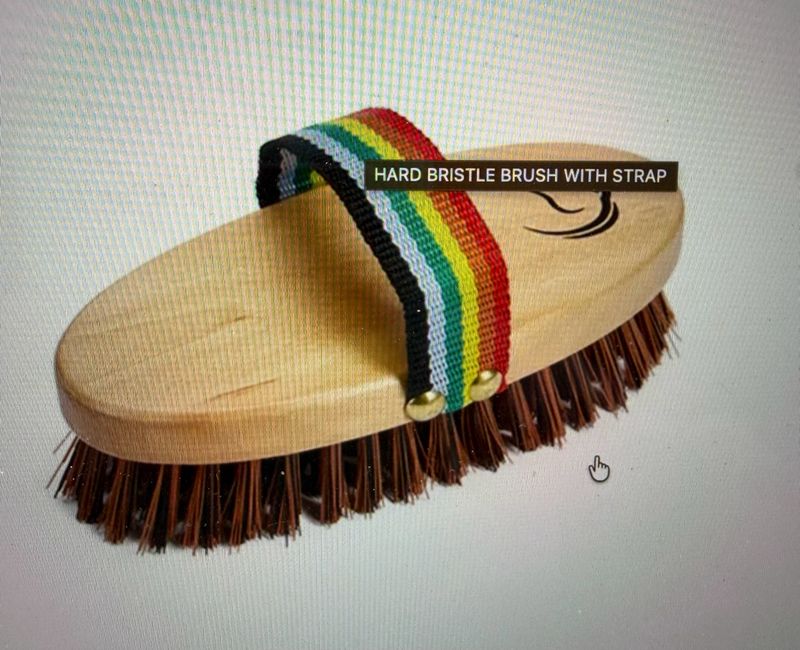 Hard Bristle With Strap