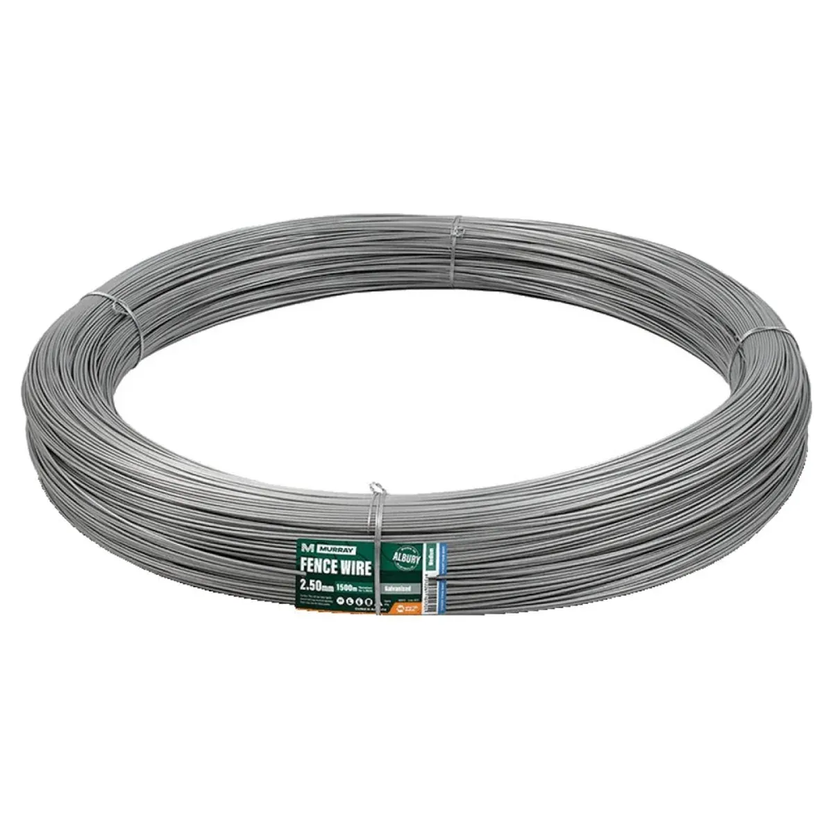 Murray Heavy Galv Fencing Wire 2.5mm/1500m