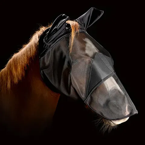 Fly Mask Mesh Ear &amp; Nose Protection - Full