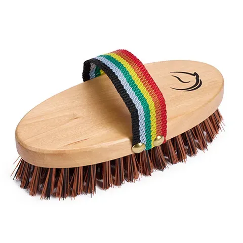 Hard Bristle Brush with Strap NEWMAN