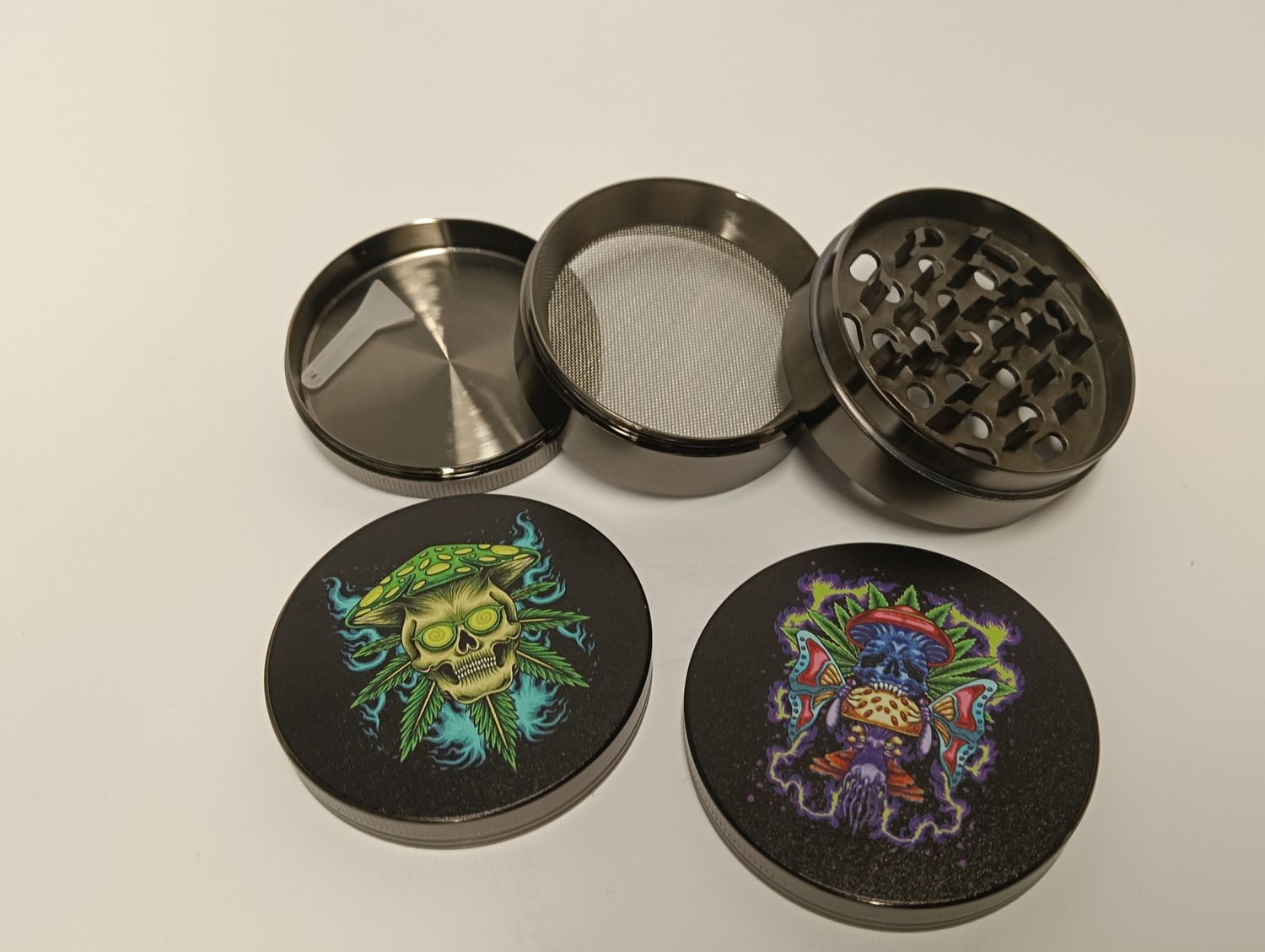 Green Skull Grinder 60mm
