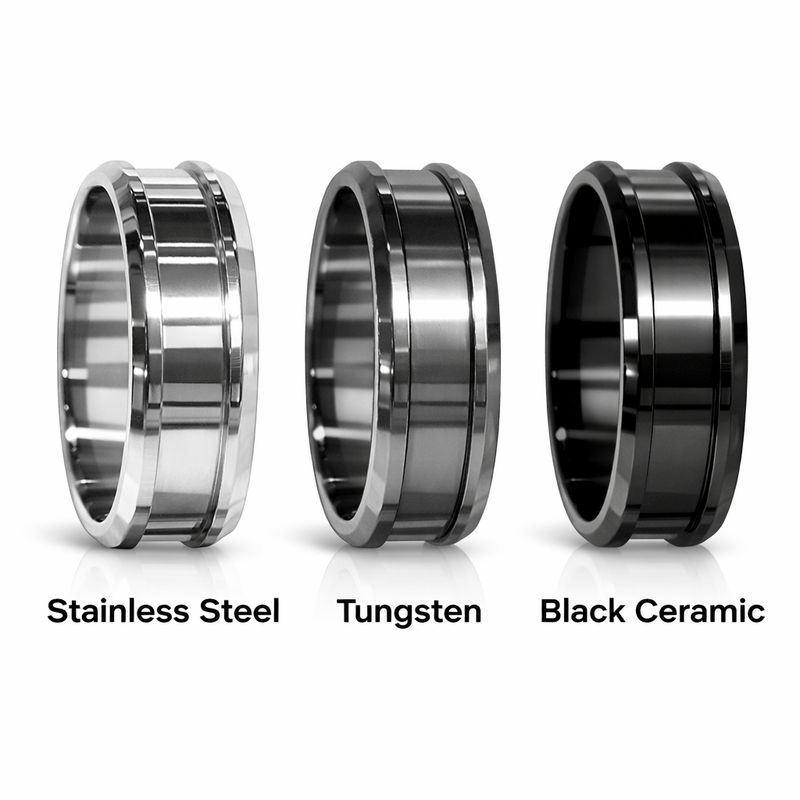 Design Your Own Opal Inlay Ring