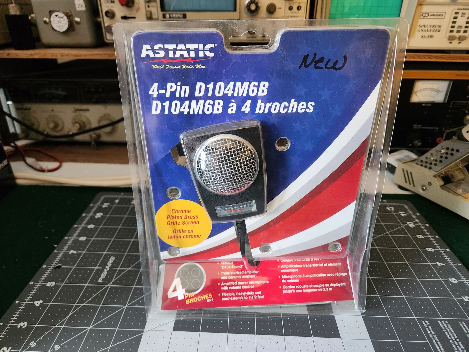 Astatic D104-M6B Mic