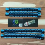 Black & Light Blue Limiting Door Straps for Jeep Wrangler JL & Jeep Gladiator JT