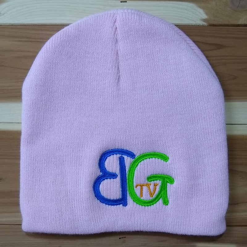 BGTV: Fitted Knit Beanie - Pink