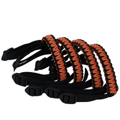 Black & Burnt Orange - Grab Handles for Jeep Wrangler CJ YJ TJ