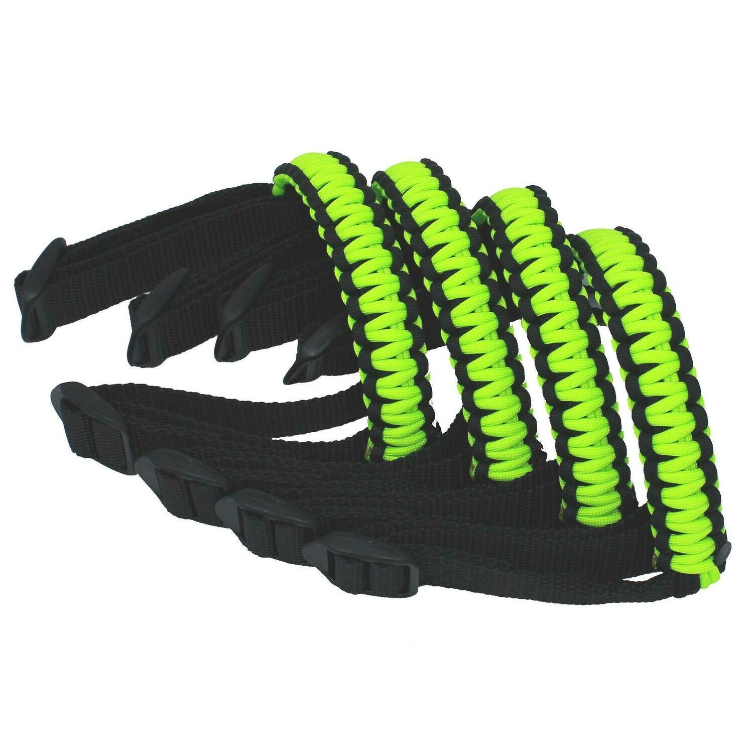 Black & Lime Green Grab Handles for Jeep Wrangler CJ YJ TJ Store