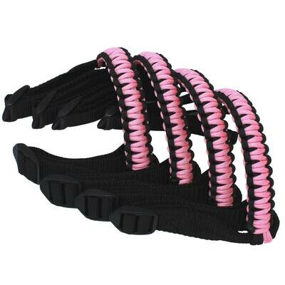 Black & Rose Pink - Grab Handles for Jeep Wrangler CJ YJ TJ
