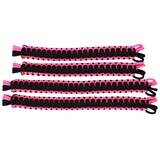 Black & Hot Pink Limiting Door Straps for Jeep Wrangler JL & Jeep Gladiator JT