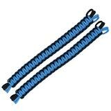 BubbasGarageTv - Universal Paracord Headrest Grab Handles (Light Blue)