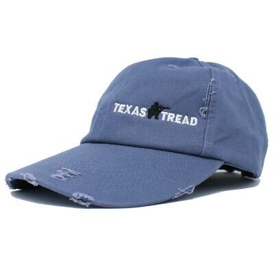 BubbasGarageTv - Texas Tread Military Edition - Distressed Ball Cap