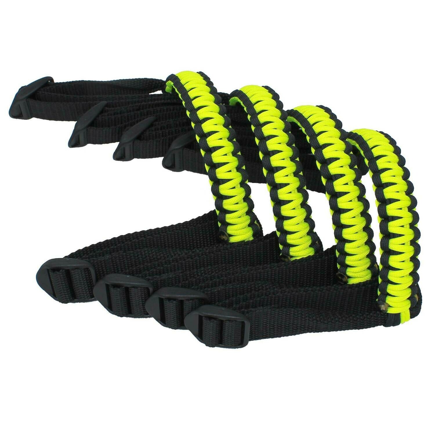 Black & Neon Yellow Grab Handles for Jeep Wrangler JL & Jeep