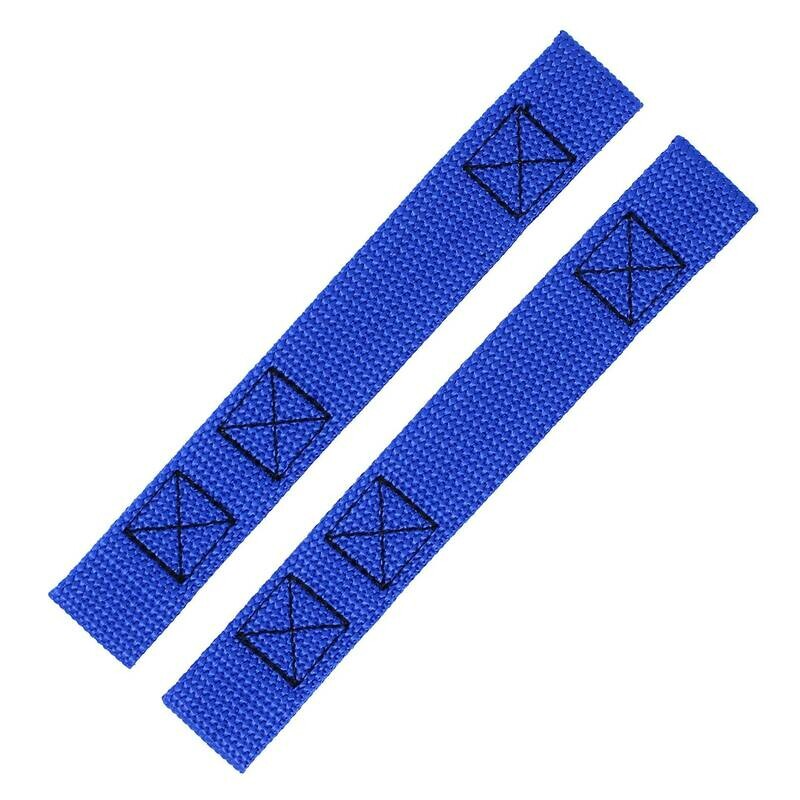 BubbasGarageTv - Heavy Duty Limiting Door Straps for Jeep Wrangler CJ YJ TJ (Royal Blue)