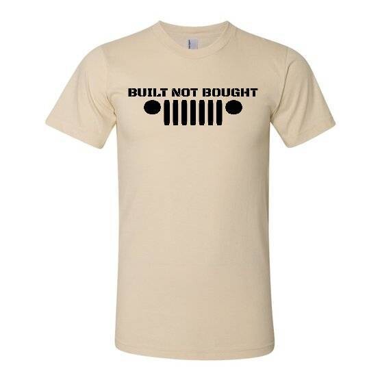06 - BubbasGarageTv - Built Not Bought T-Shirt