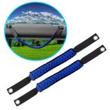 BubbasGarageTv - Paracord Grab Handles for 2021+ Ford Bronco (Royal Blue)