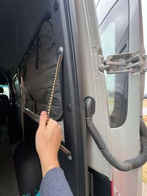 BubbasGarageTv - Sprinter Van Rear Door Grab Handles (Customizable)