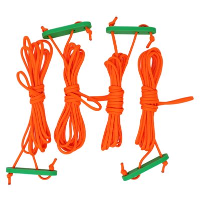 BubbasGarageTv - Large Paracord 550 Guyline Tensioner - Pack of 4 (Customizable)