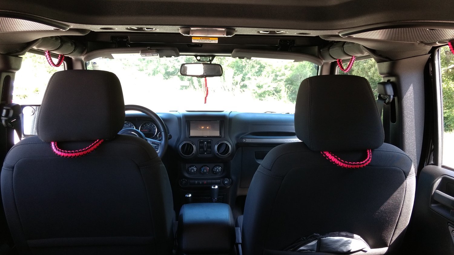 Custom 2 Color Universal Paracord UTV/ATV/Jeep Grab Handles Pick Your Options 