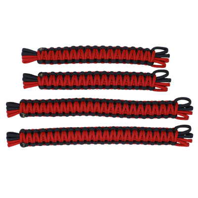 BubbasGarageTv - Paracord Limiting Door Straps for Jeep Wrangler JL & Jeep Gladiator JT (Customizable)
