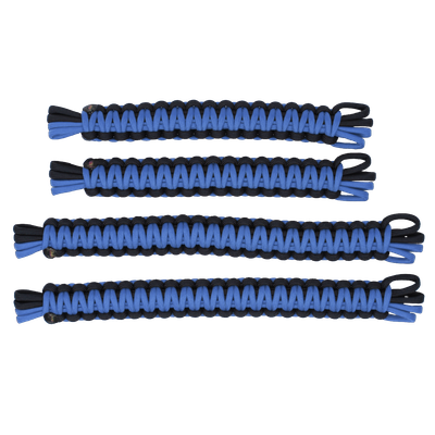 BubbasGarageTv - Paracord Limiting Door Straps for Jeep Wrangler JK/JKU (Customizable)