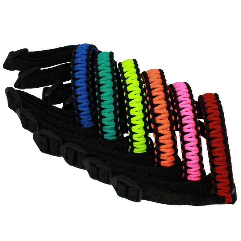 BubbasGarageTv - Universal Paracord UTV/ATV/Roll Bar Grab Handles - (Customizable)