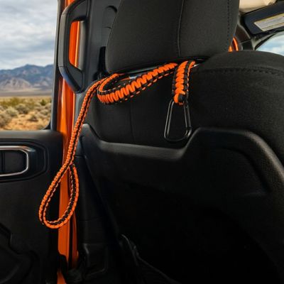 BubbasGarageTv - Kids Universal Paracord Headrest Grab Handles (Customizable)