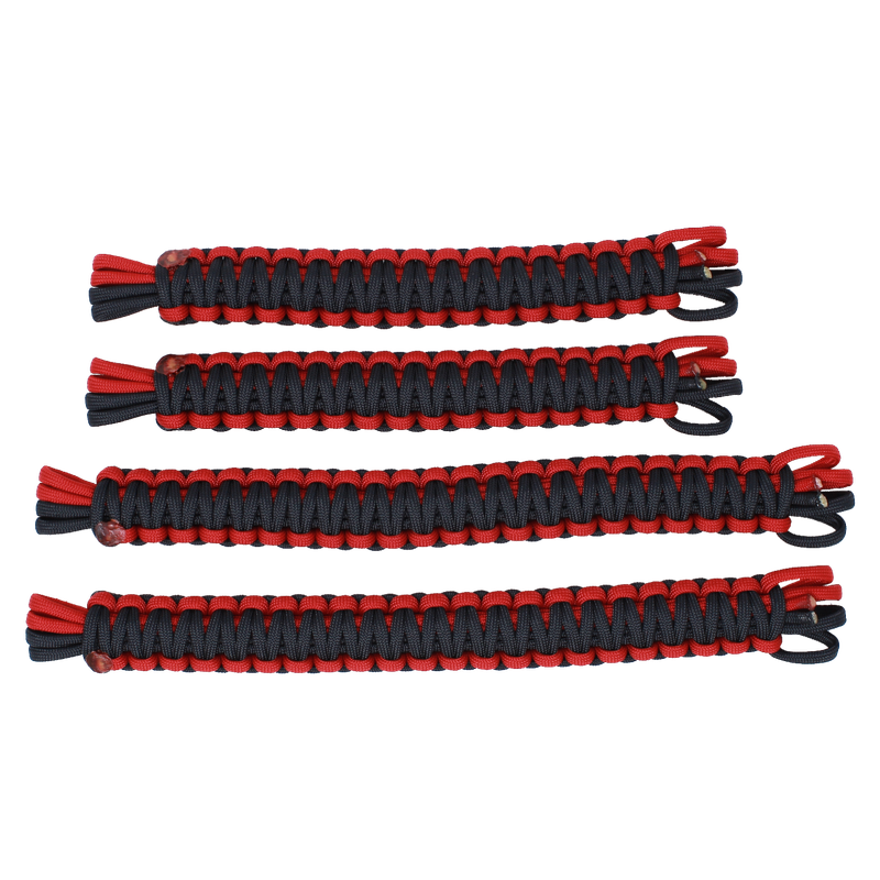 BubbasGarageTv - Paracord Limiting Door Straps for Jeep Wrangler JL &amp; Jeep Gladiator JT (Customizable)