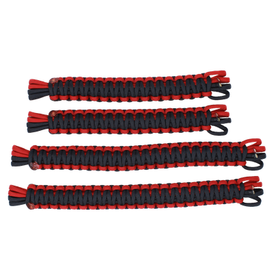 BubbasGarageTv - Paracord Limiting Door Straps for Jeep Wrangler JL & Jeep Gladiator JT (Customizable)
