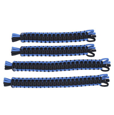 BubbasGarageTv - Paracord Limiting Door Straps for Jeep Wrangler JK/JKU (Customizable)