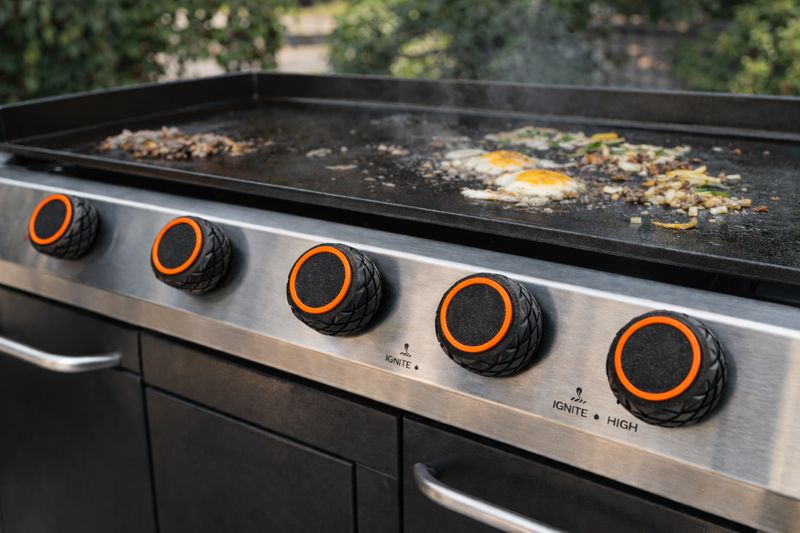 BubbasGarageTv - Low-Profile, High-Visibility Grill Knobs - Pack of 2 (Customizable)