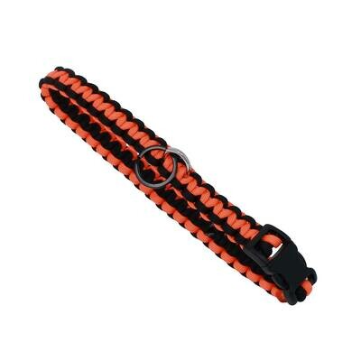 Custom 2 Color Paracord 550 Dog Collar - Pick Your Options