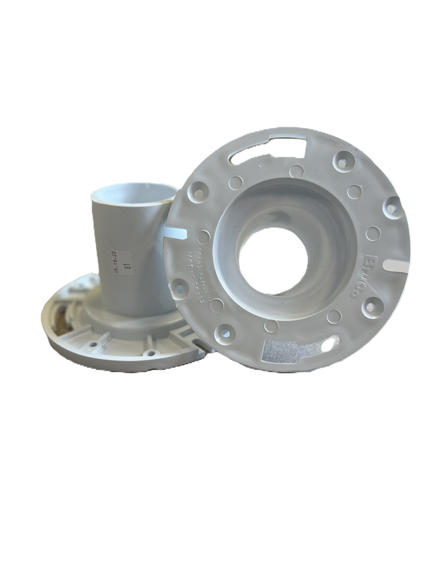 IF333P W 3" Street Adjustable Closet Flange PVC (White) 12 PC Carton
