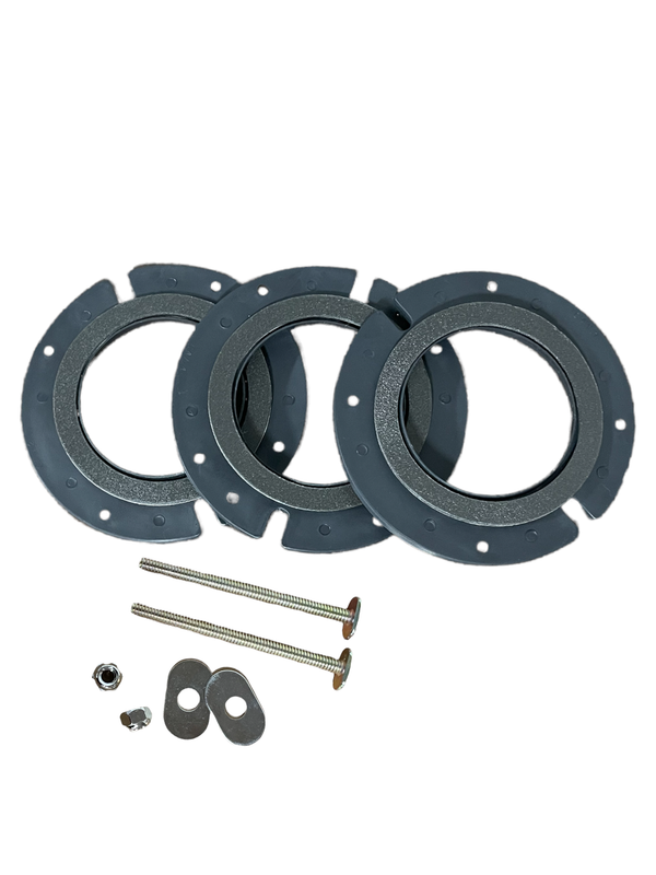 1/4" Closet Flange Extension Kit w/ gaskets, for use with ABS (black) GK200A