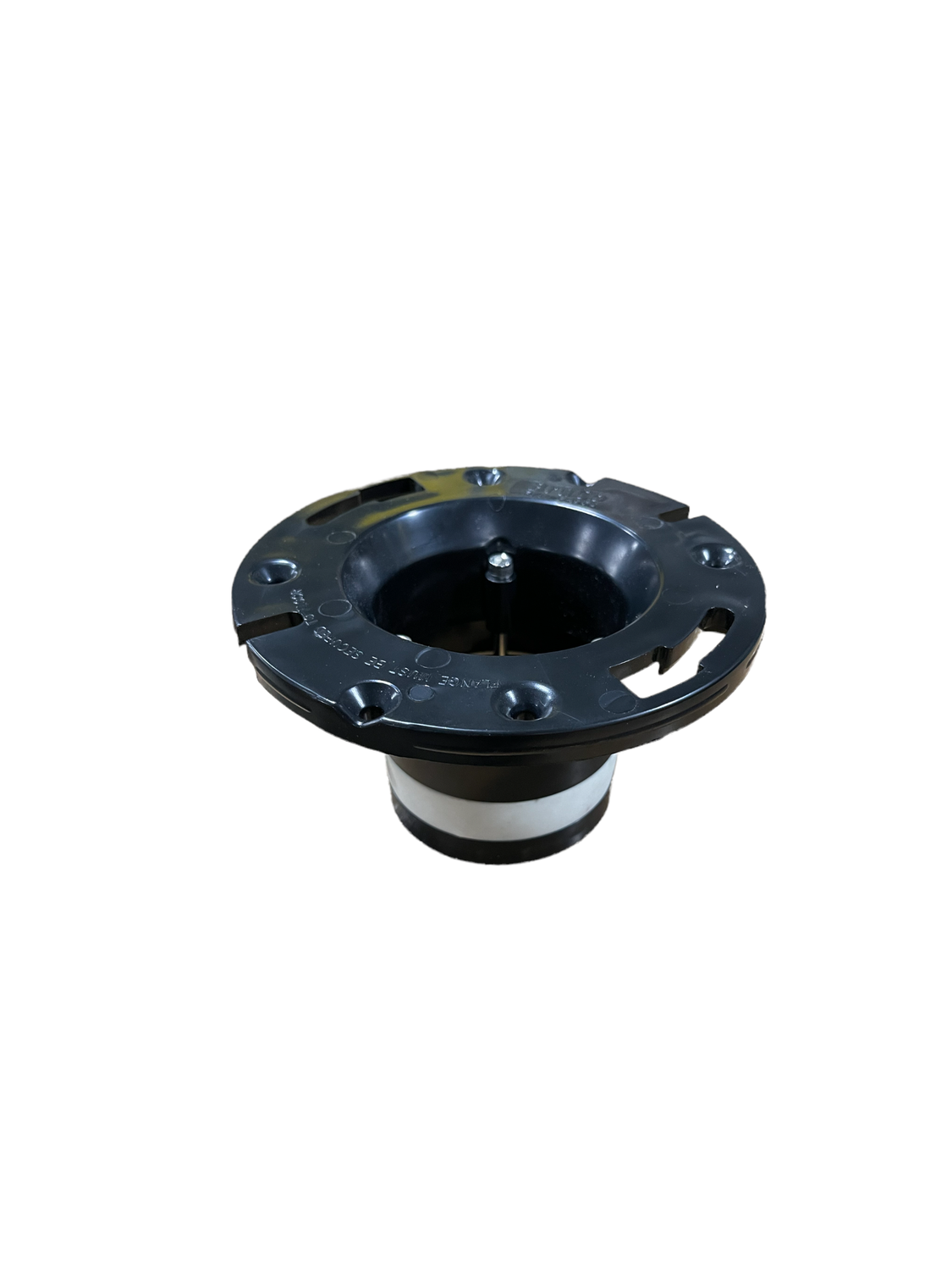 GH950A W 4" Cast Iron Closet Flange Replacement - Compression ABS (Black) 12 PC Carton