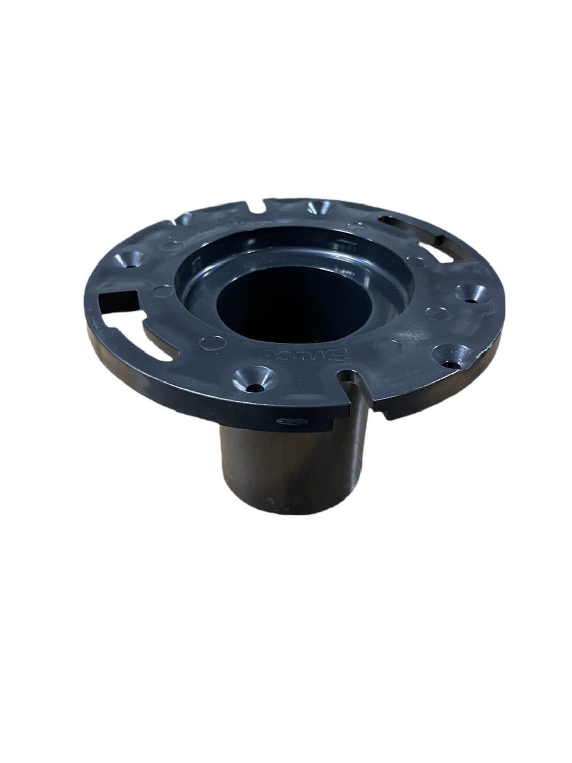 IF333A W 3" Street Adjustable Closet Flange ABS (Black) 12 PC Carton