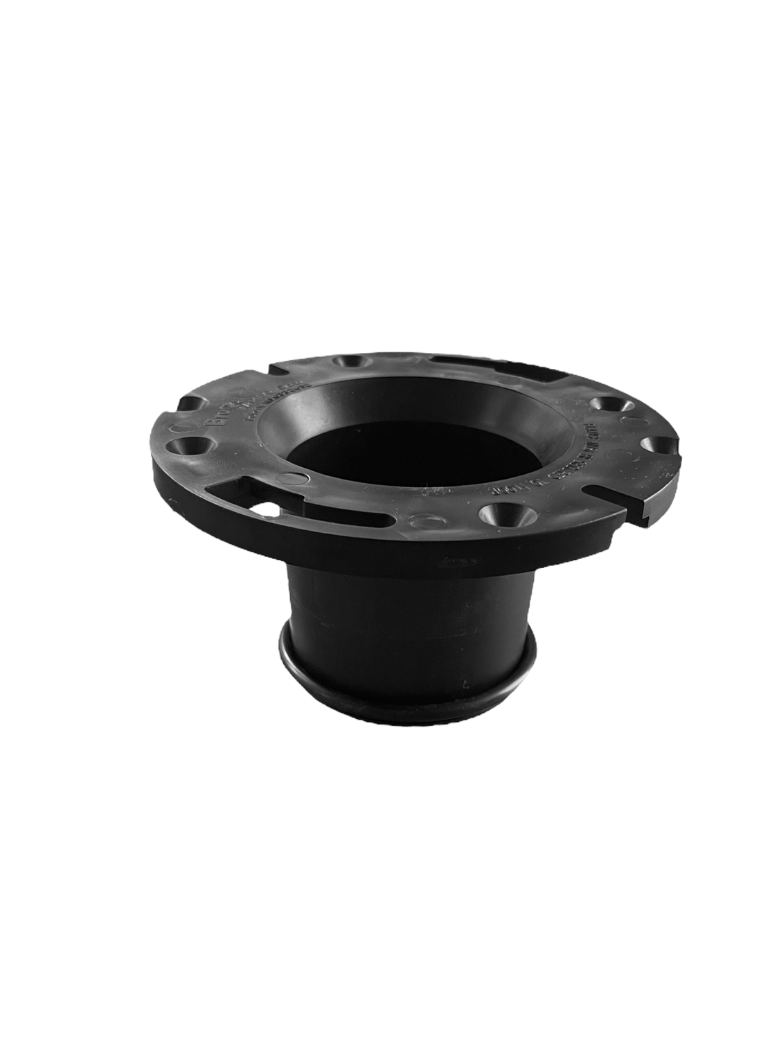 MH450A W 4" Closet Flange Replacement Compression - ABS (Black) 12 PC Carton
