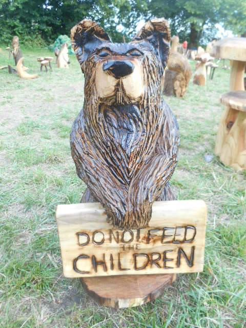 Chainsaw Carved Bears from £110.00
