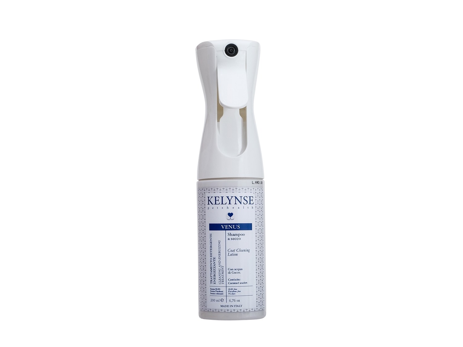 Shampoo Kelynse Venus, Trockenshampoo, 200 ml.