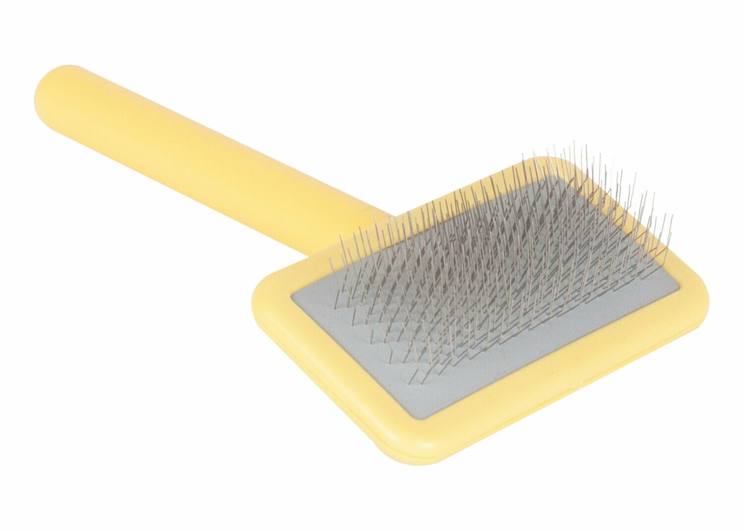 Bürste, Smooth Touch Slicker Brush, gelb, Showtech