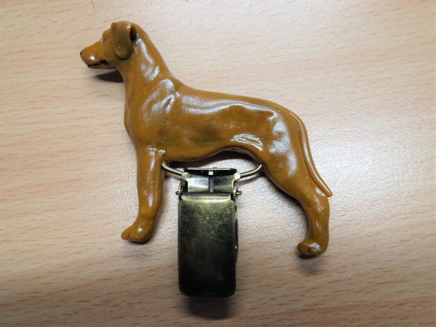 Showclip  Deutscher Pinscher  rot